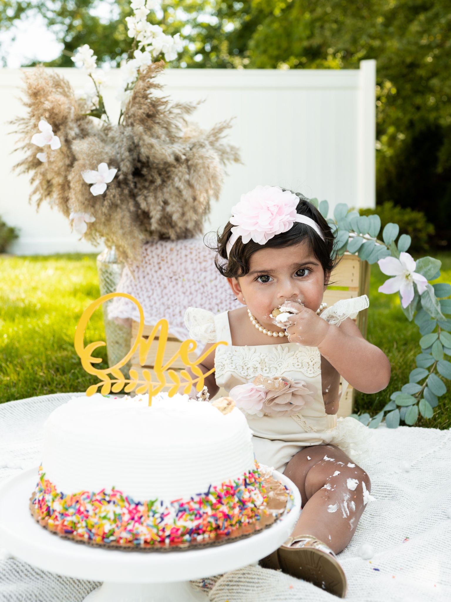 Maahi 1st birthday 11